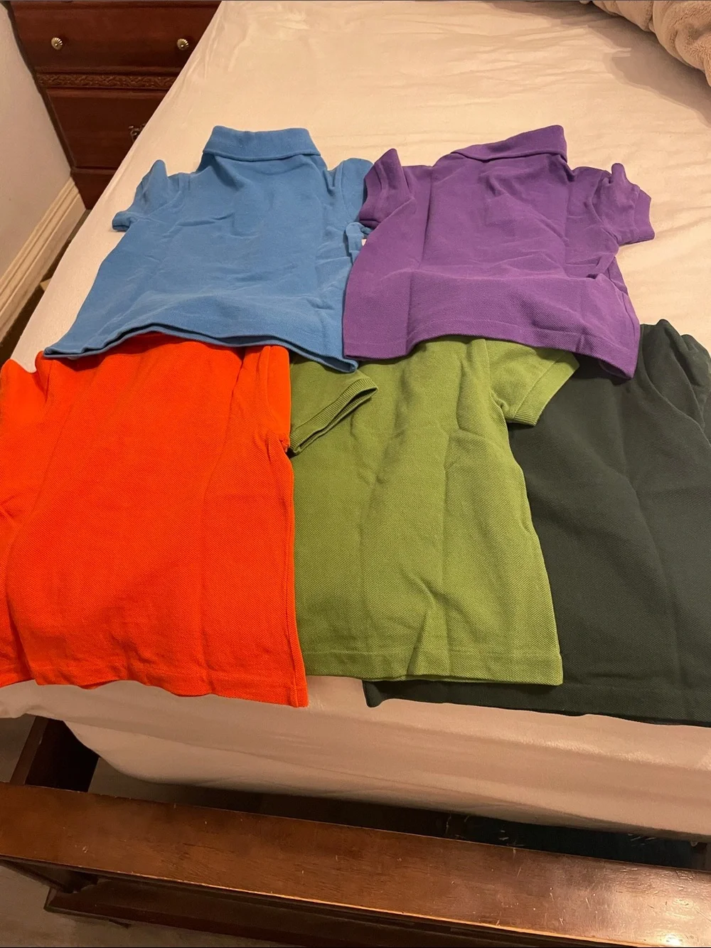 Lacoste chest button